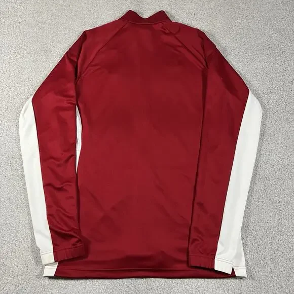 Indiana Hoosiers Jacket Mens L Adidas Full Zip Team Issued Track Climacool - Picture 7 of 16